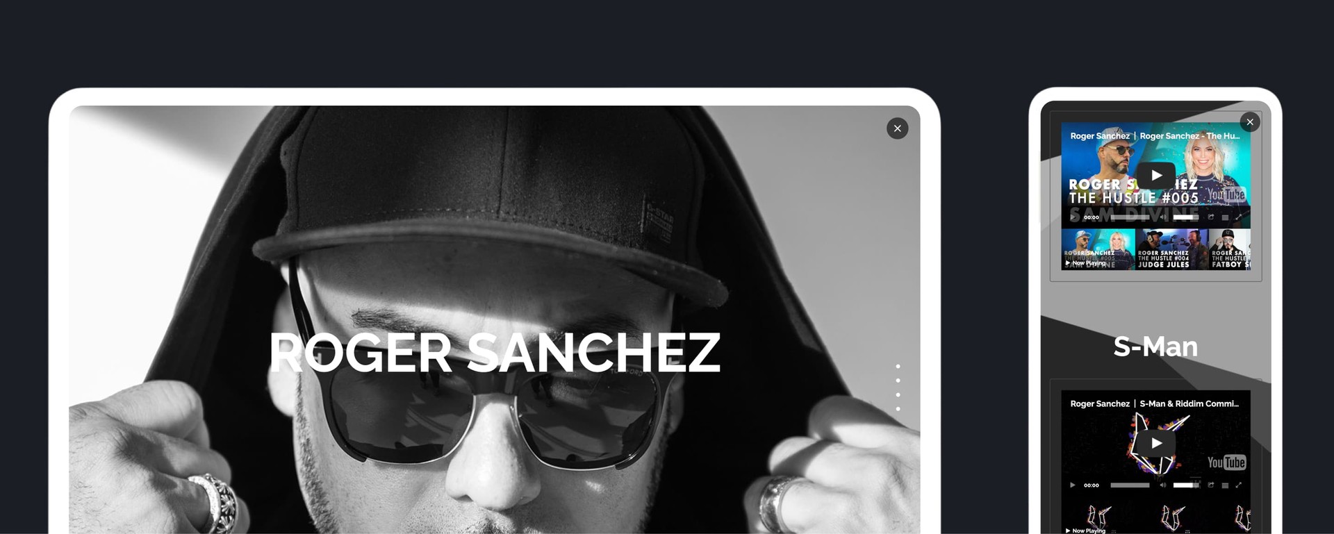 Roger Sanchez Official Website